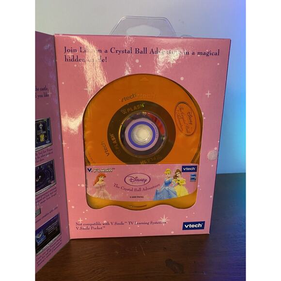 Disney Princess The Crystal Ball Adventure V.Flash 2006 Vtech Software - Picture 6 of 7